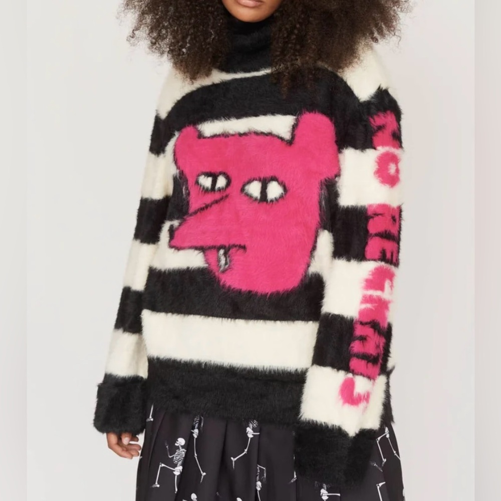 LAZY OAF No Regrats Roll Neck Knitted Jumper